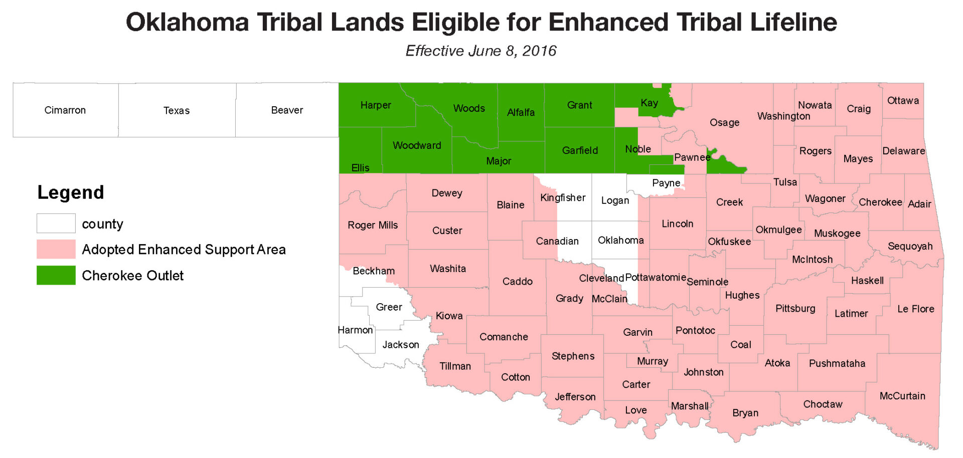 Oklahoma Lifeline Program and State Specific Information